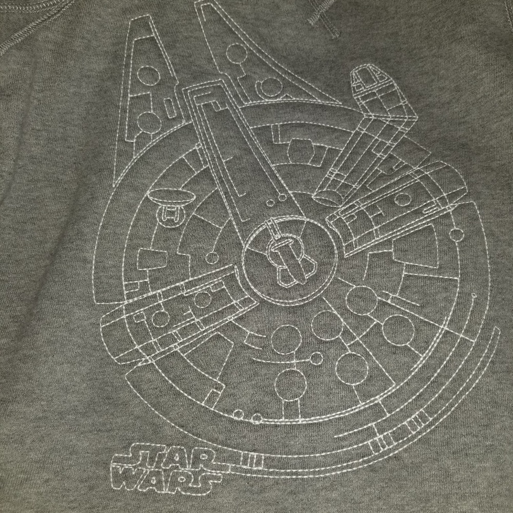 Boys Star Wars Sweatshirt Gap Millennium Falcon